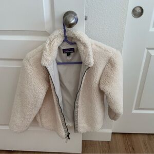 Patagonia Cream Kids Puffer Jacket
